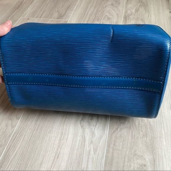 Louis Vuitton Speedy 25 Toledo Blue Epi - Picture 7 of 17